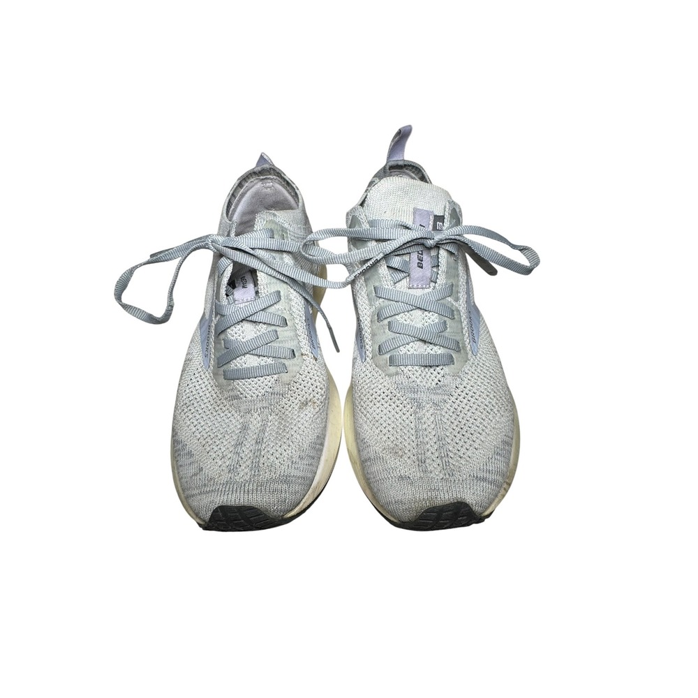 Brooks Bedlam Running Shoes Womens Size 6 Grey Lavender Knit Athletic Sneakers
